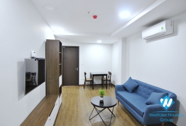 A nice furnitured apartment with lovely balcony for rent on To Ngoc Van